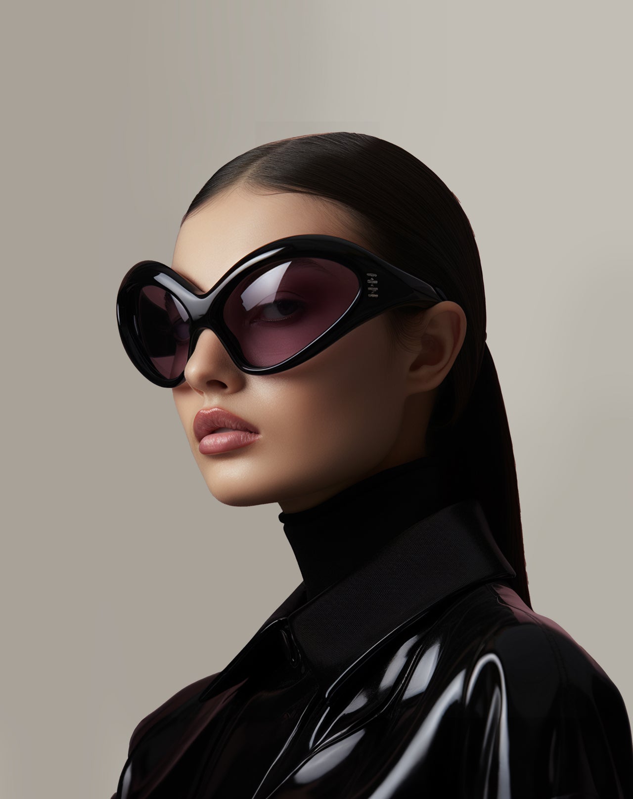 Quorra Cateye Sunglasses - Black