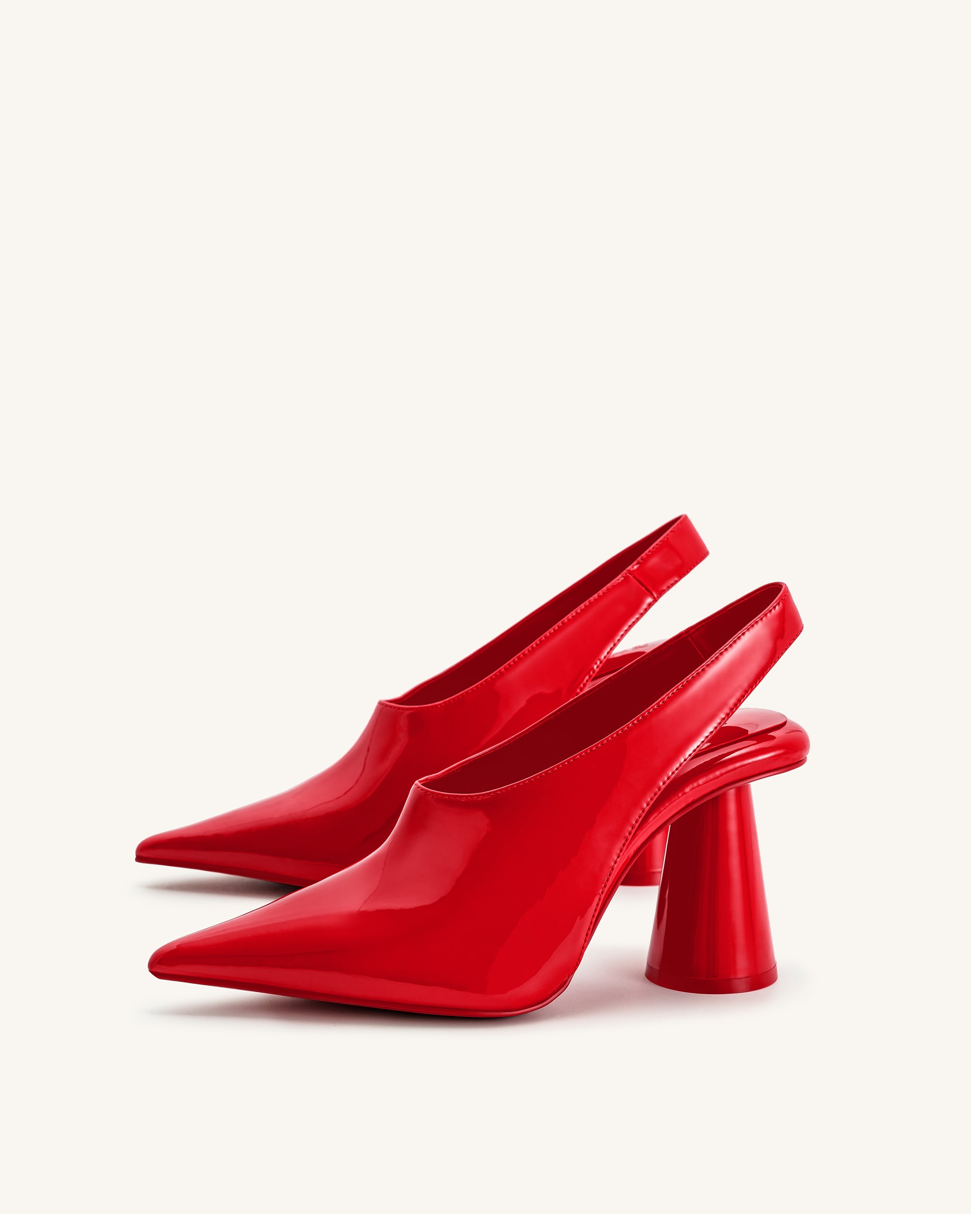 Vivovr High Heel Pumps Red 8 US Online Shopping JW Pei
