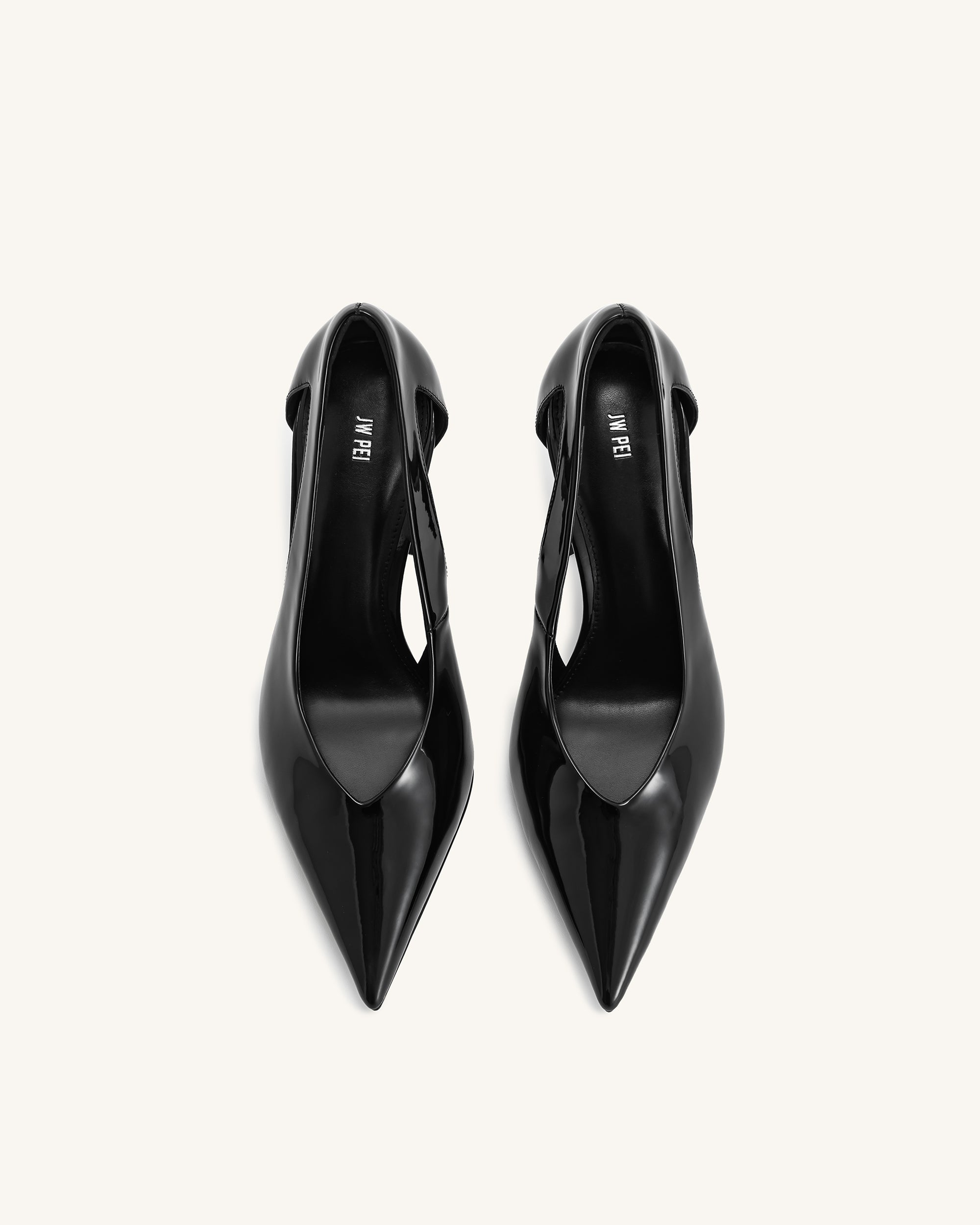 Alessia High Heel Pumps - Black | JW PEI
