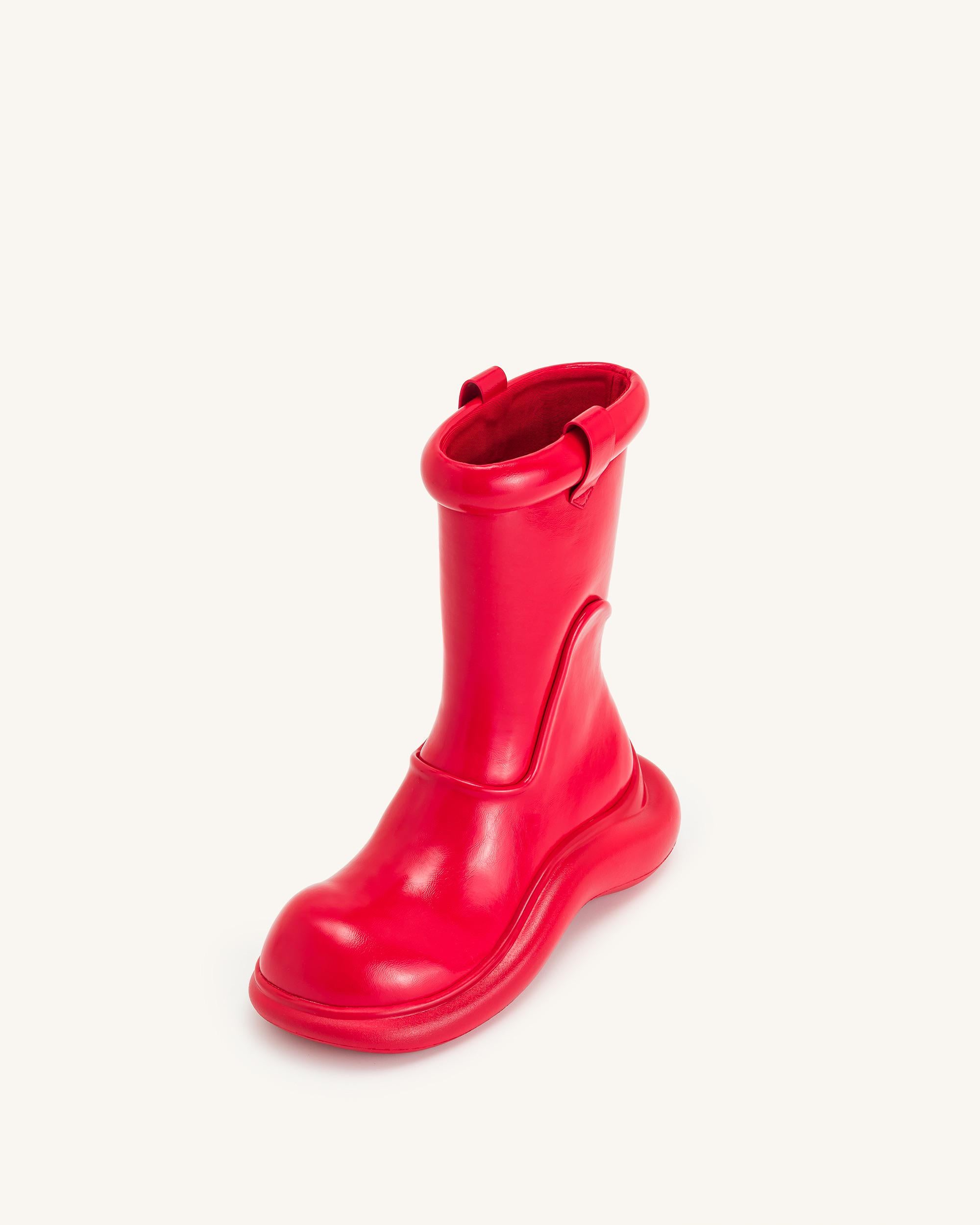 Zoie Rain Boot Red 6.5 US Online Shopping JW Pei