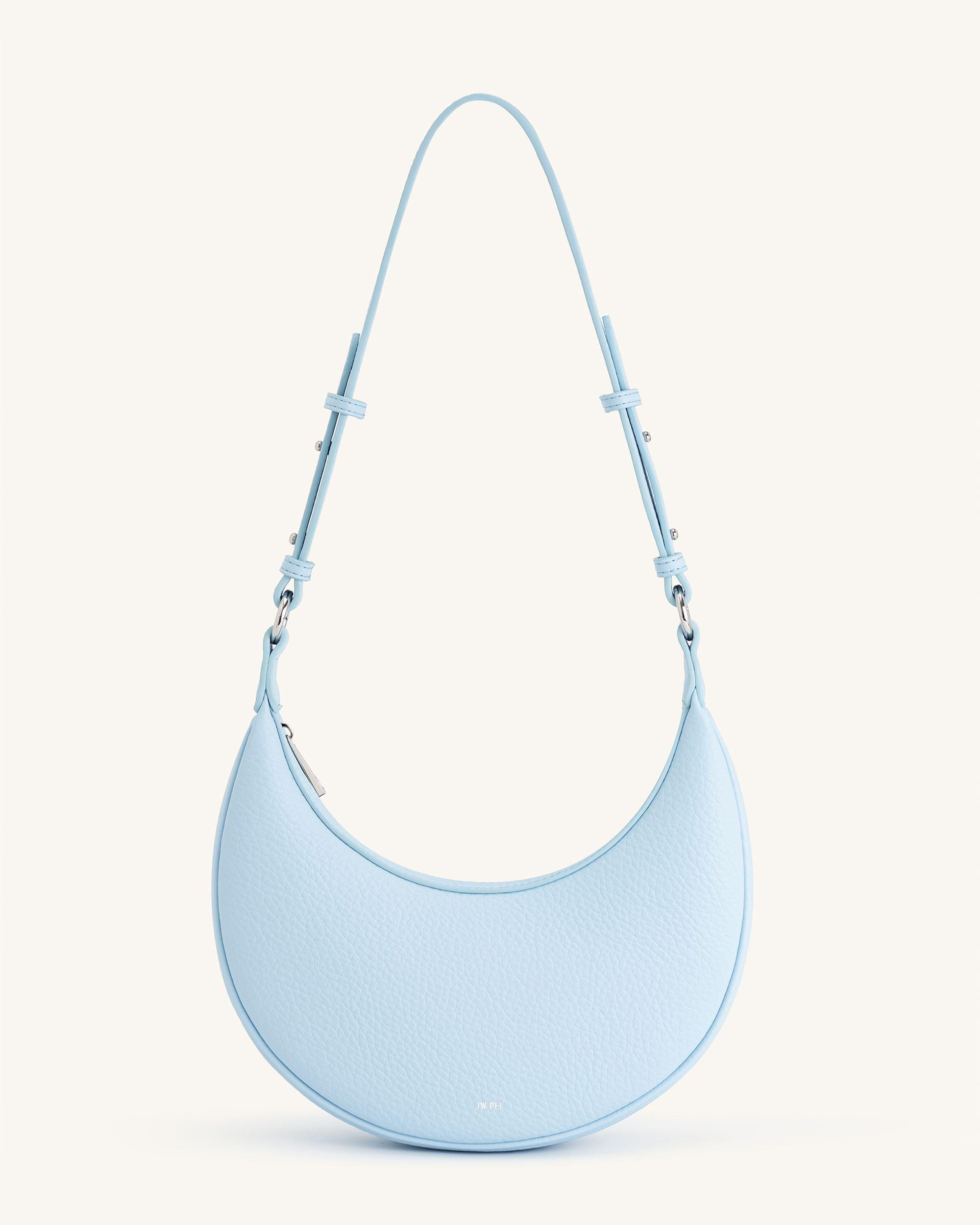 Pale blue shoulder bag hot sale