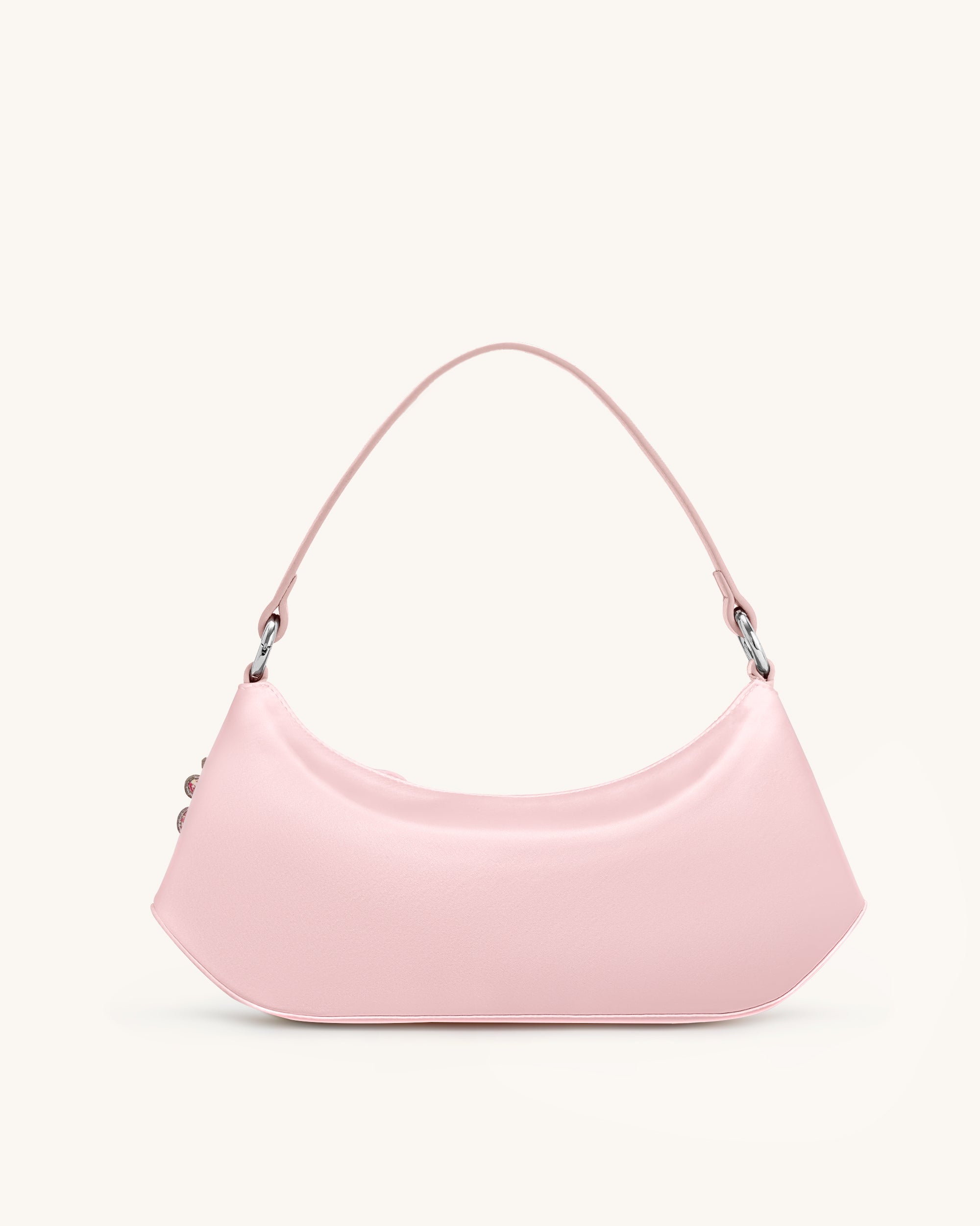 Lily Orchid Embroidered Shoulder Bag - Pink | JW PEI