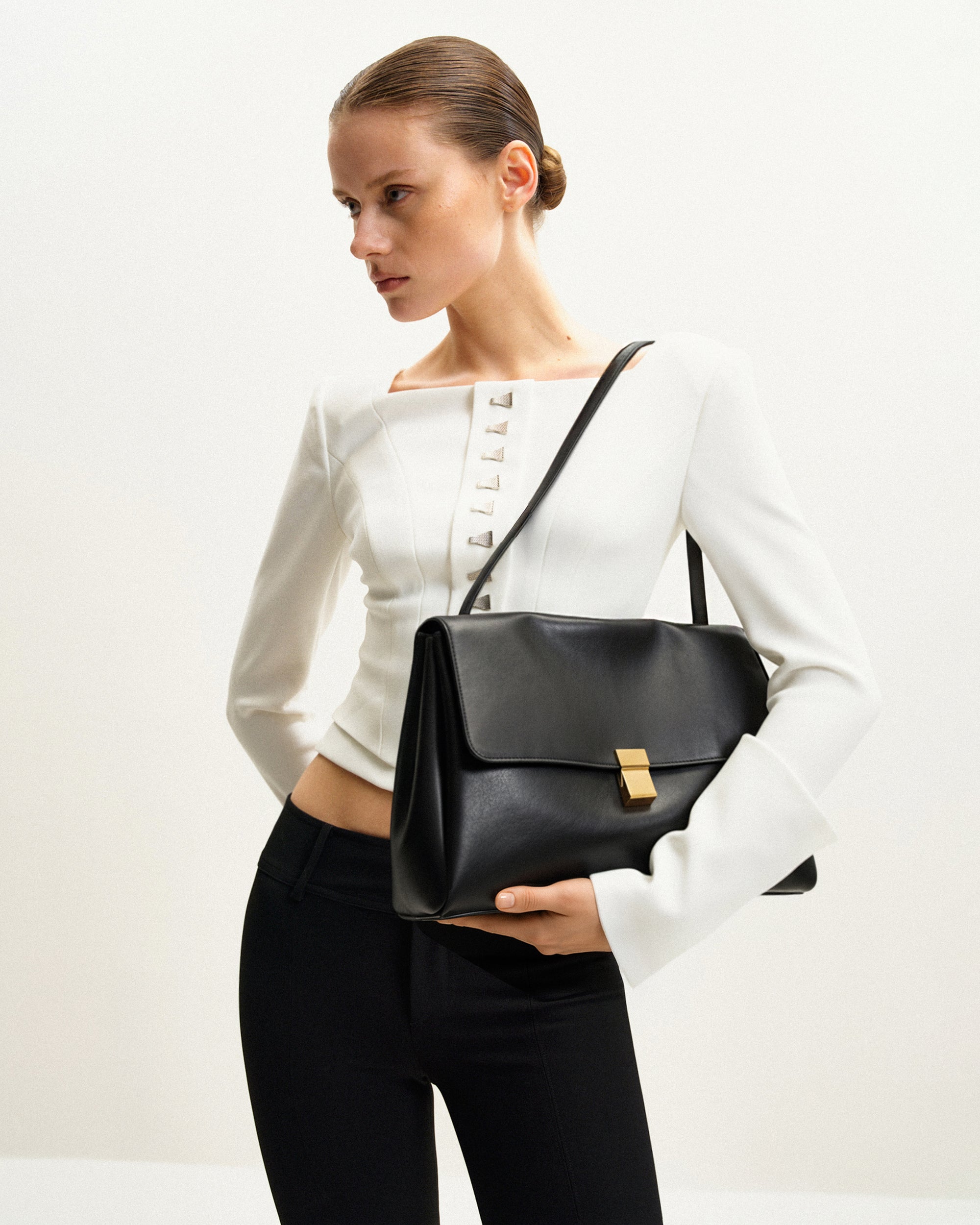 Hilary Shoulder Bag - Black