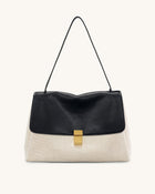 Hilary Shoulder Bag - Black Canvas
