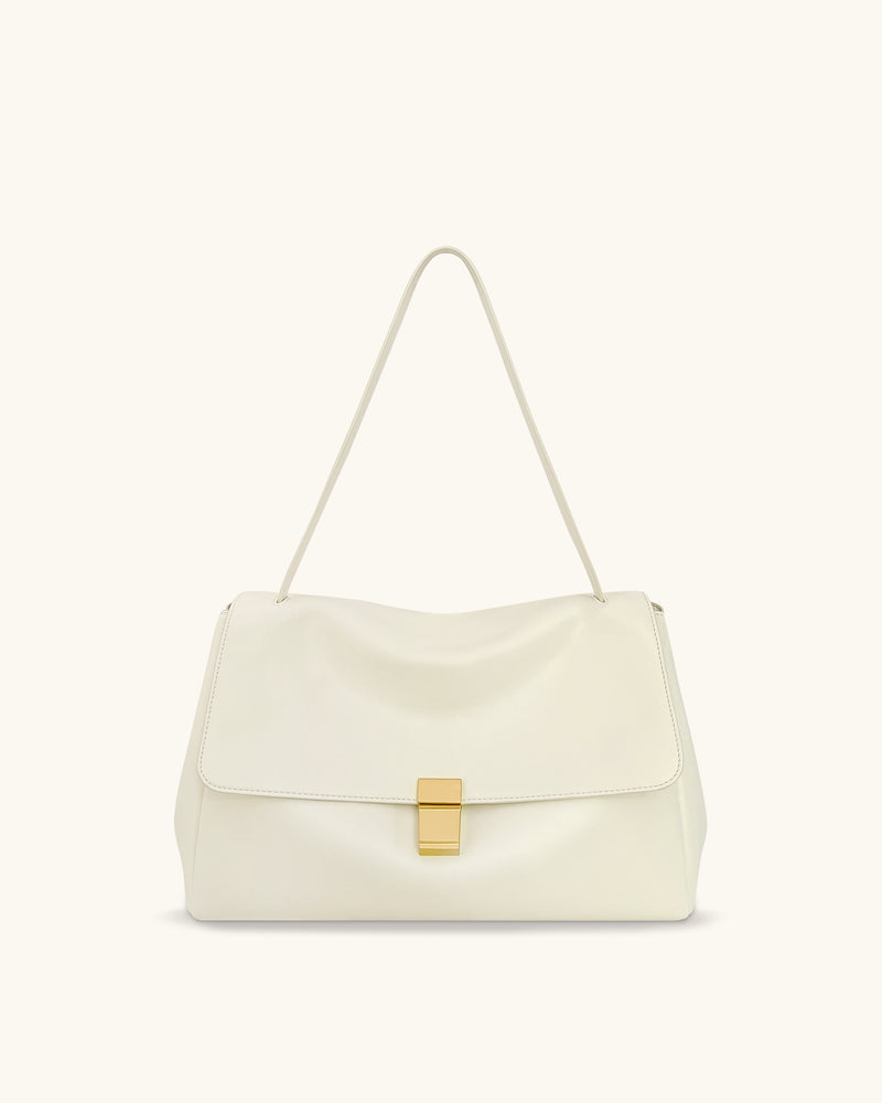 Hilary Shoulder Bag - White