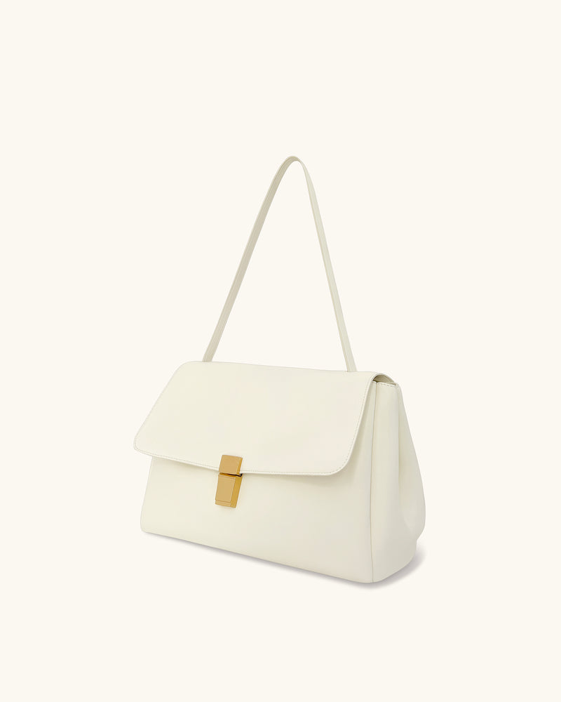 Hilary Shoulder Bag - White