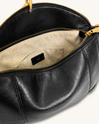 Jayla Charm Shoulder Bag - Black