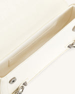 Sia Crushed Shoulder Bag - White