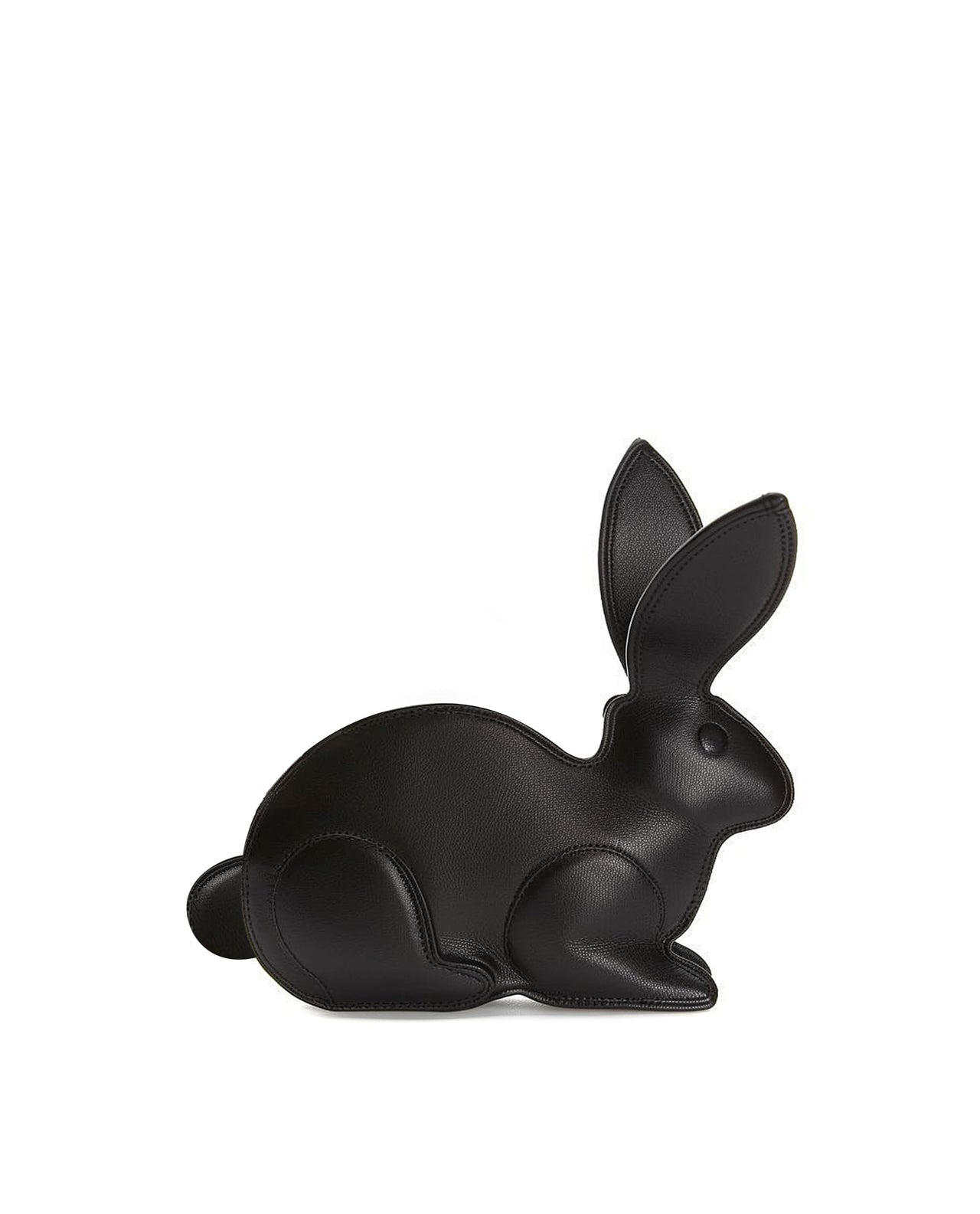 Black bunny shaped clutch