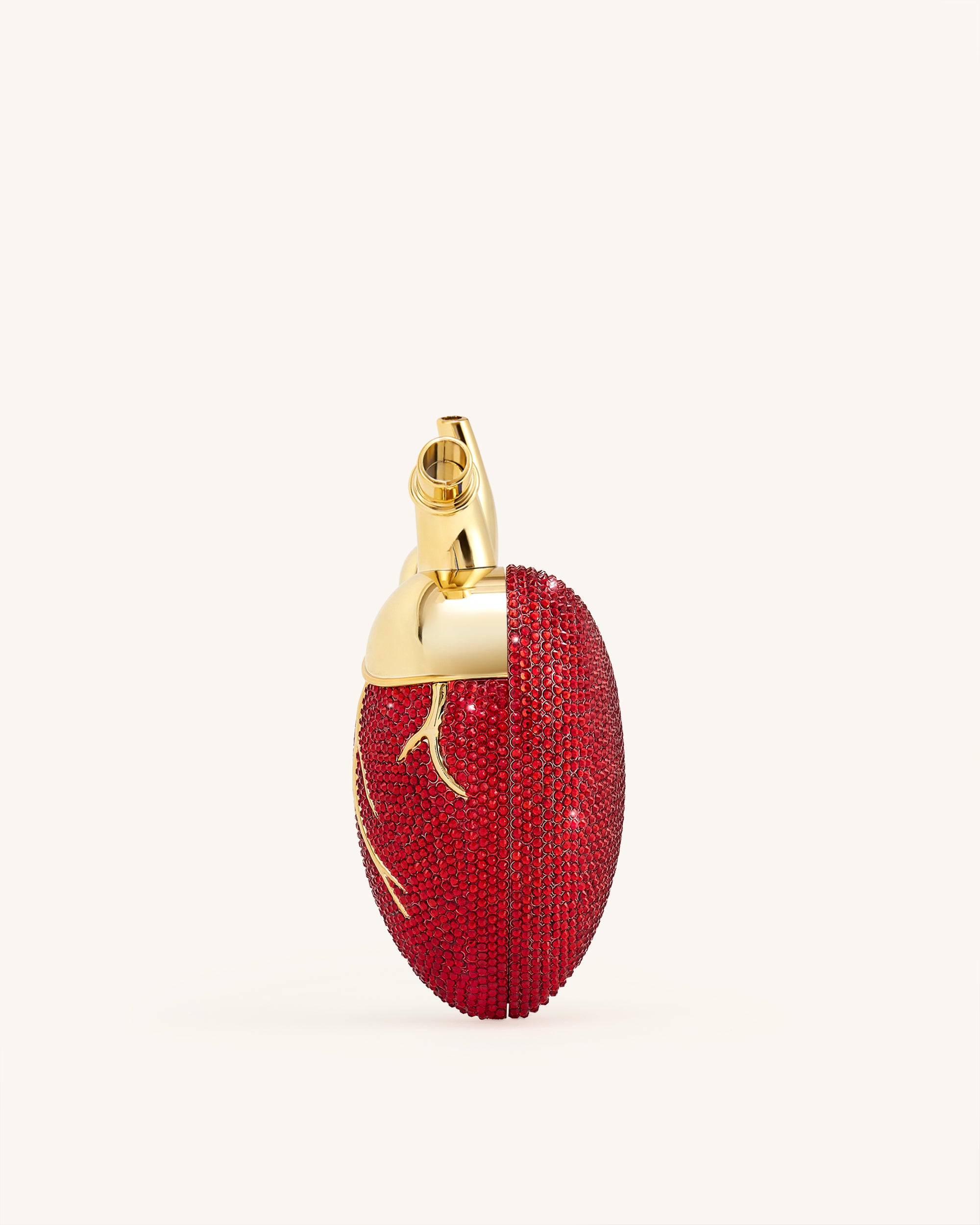 A.E.マルティ☆ファッションプレート☆EN PLEIN COEUR Maren Artificial Crystal Heart Shaped Bag - Red | JW PEI