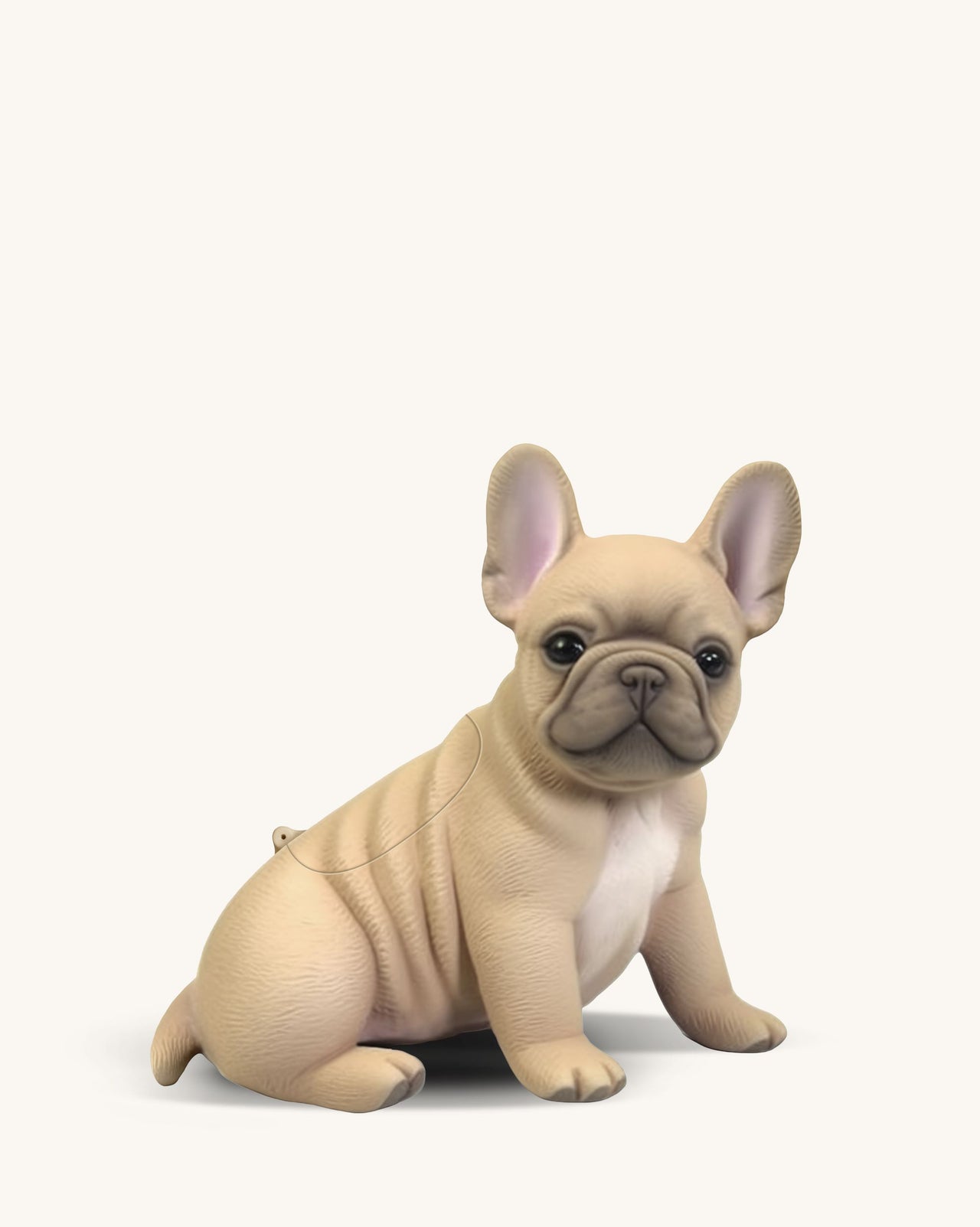French Bulldog Clutch Bag - Cane Sugar