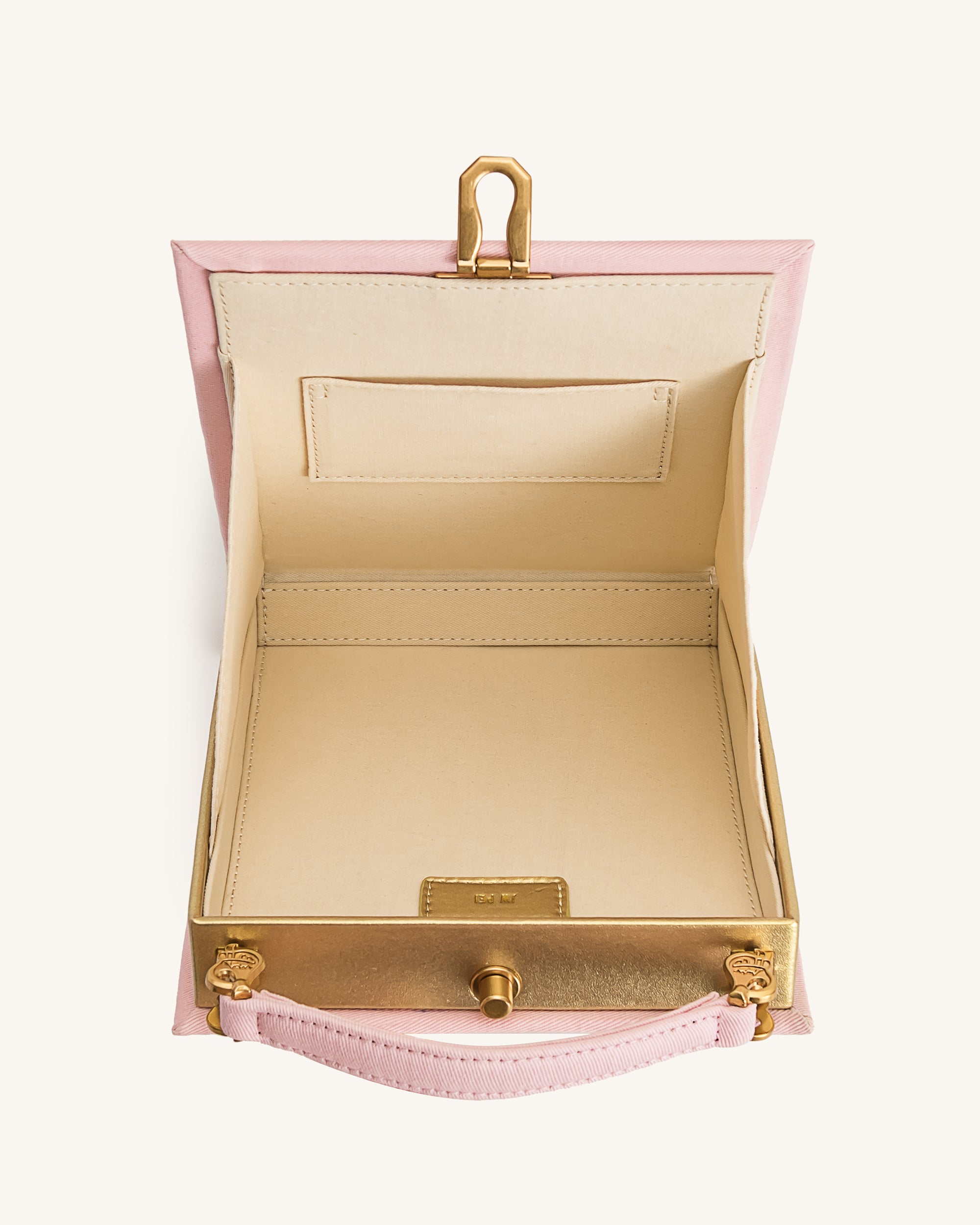 Taya Tropical Parrot Pattern Book Shape Clutch Bag Pink JW PEI