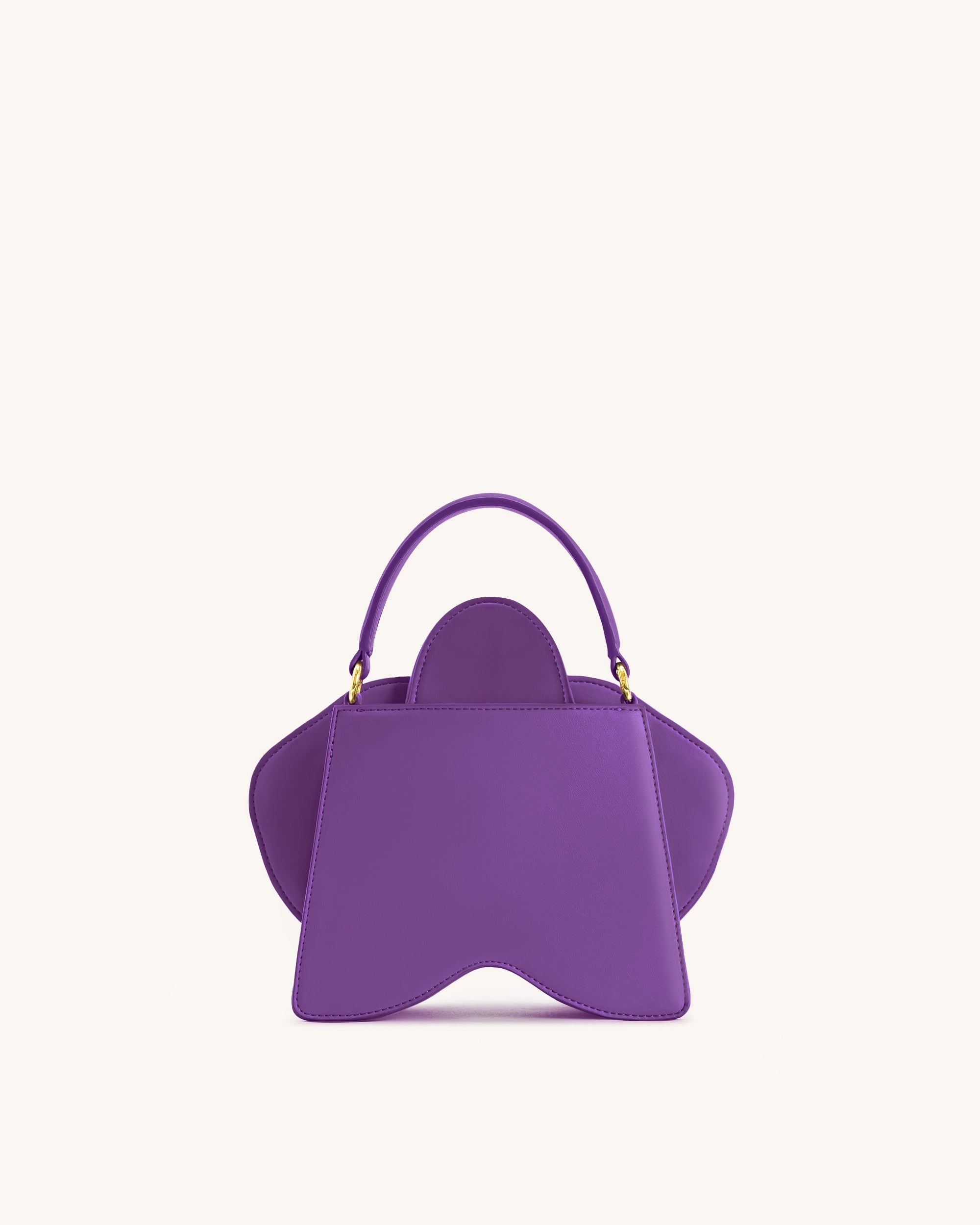 Flora Orchid Shaped Top Hand Bag - Purple | JW PEI