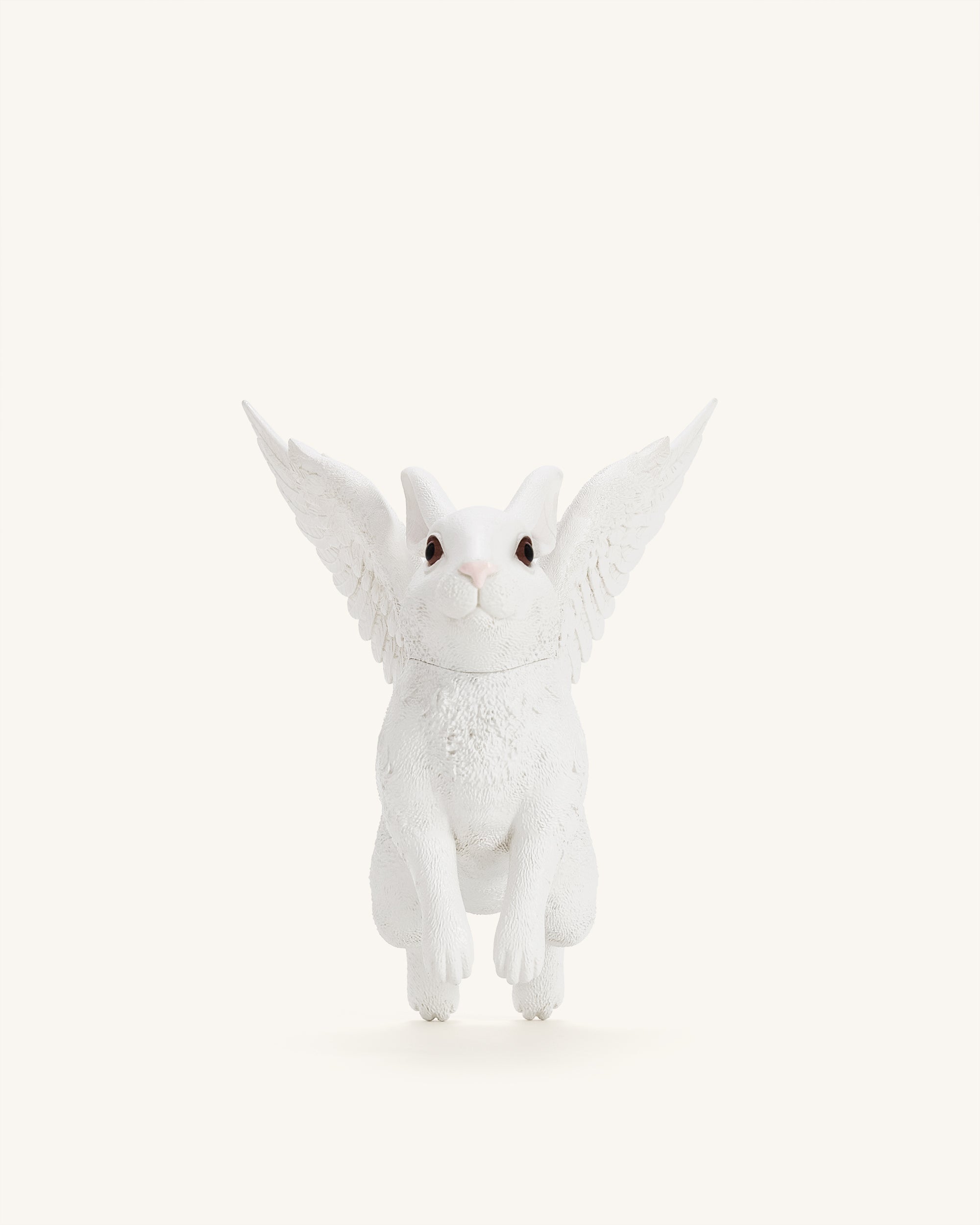 Flying Bunny Shaped Bag - White