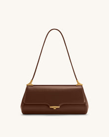 Eloise Shoulder Bag - Deep Brown