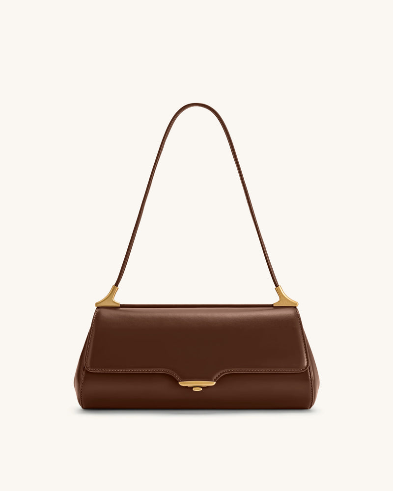 Eloise Shoulder Bag - Deep Brown