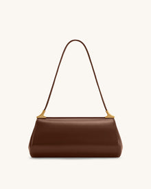 Eloise Shoulder Bag - Deep Brown