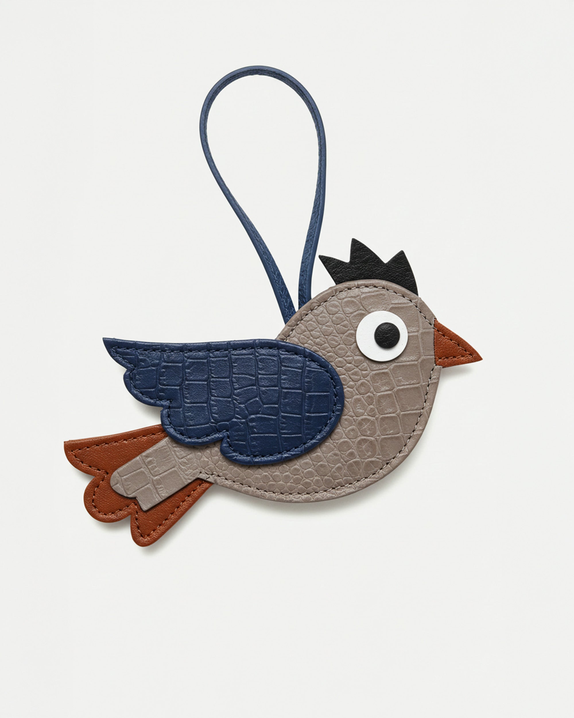 Bird Croc Bag Charms Keychain - Multicolor