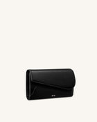 Seren Flap Long Wallet - Black