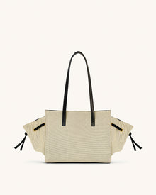 Linda Tote Bag - Black Canvas
