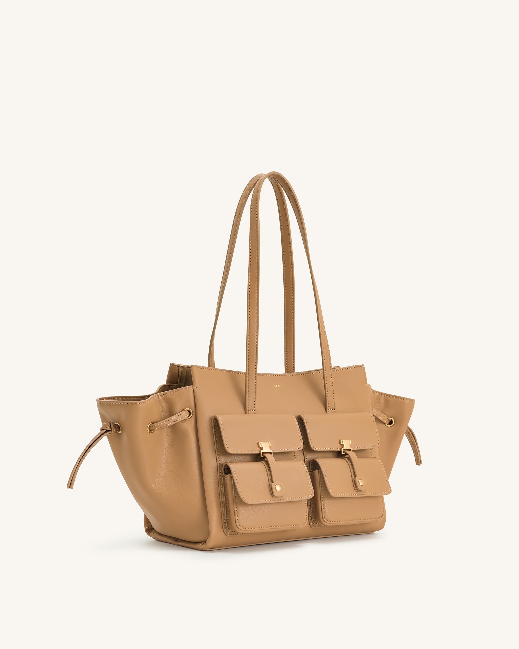 Linda Tote Bag - Latte Color | JW PEI