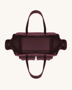 Linda Tote Bag - Deep Burgundy
