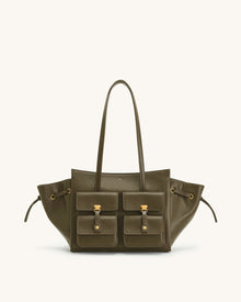 Linda Tote Bag - Dark Olive