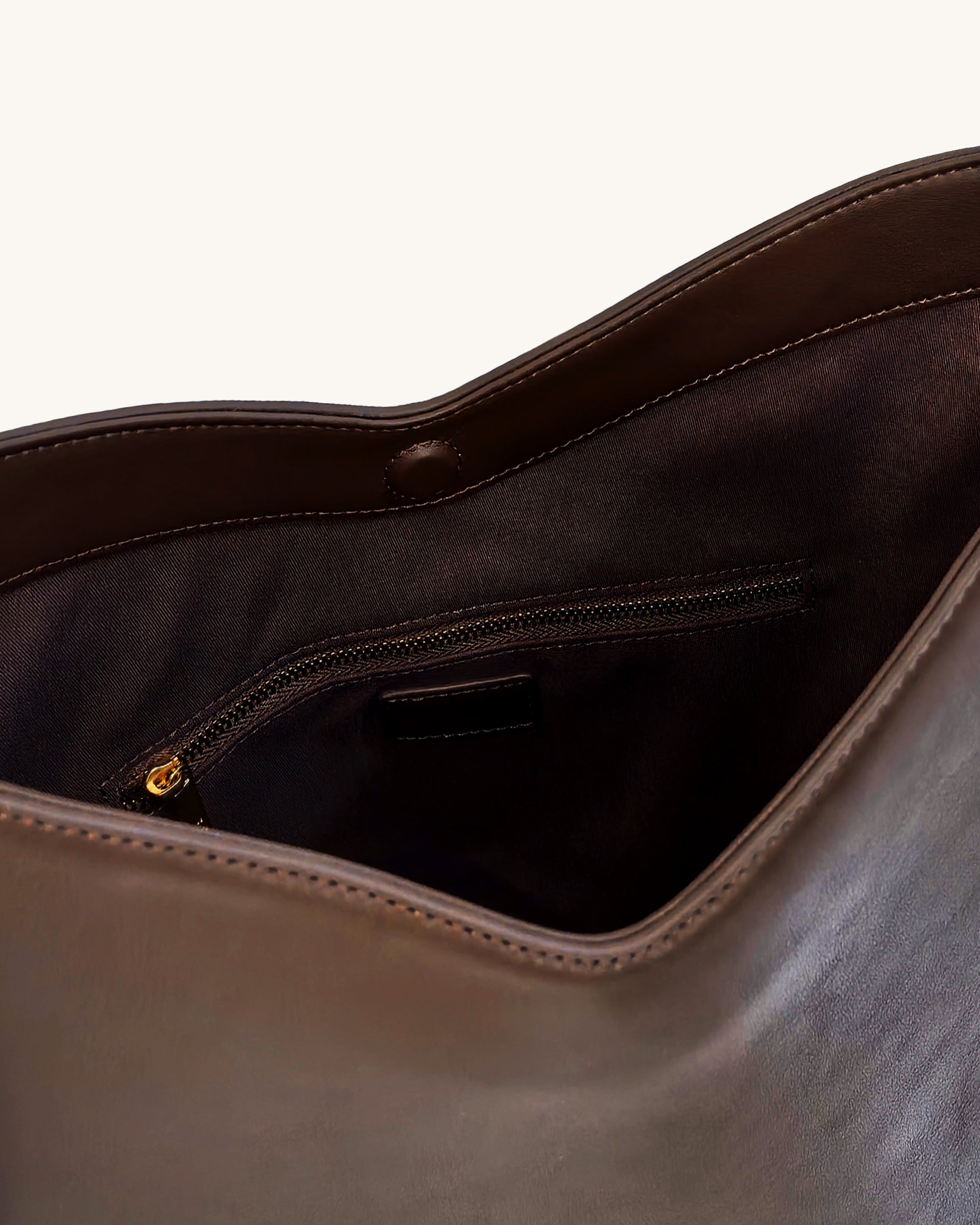 Aria Shoulder Bag - Dark Brown