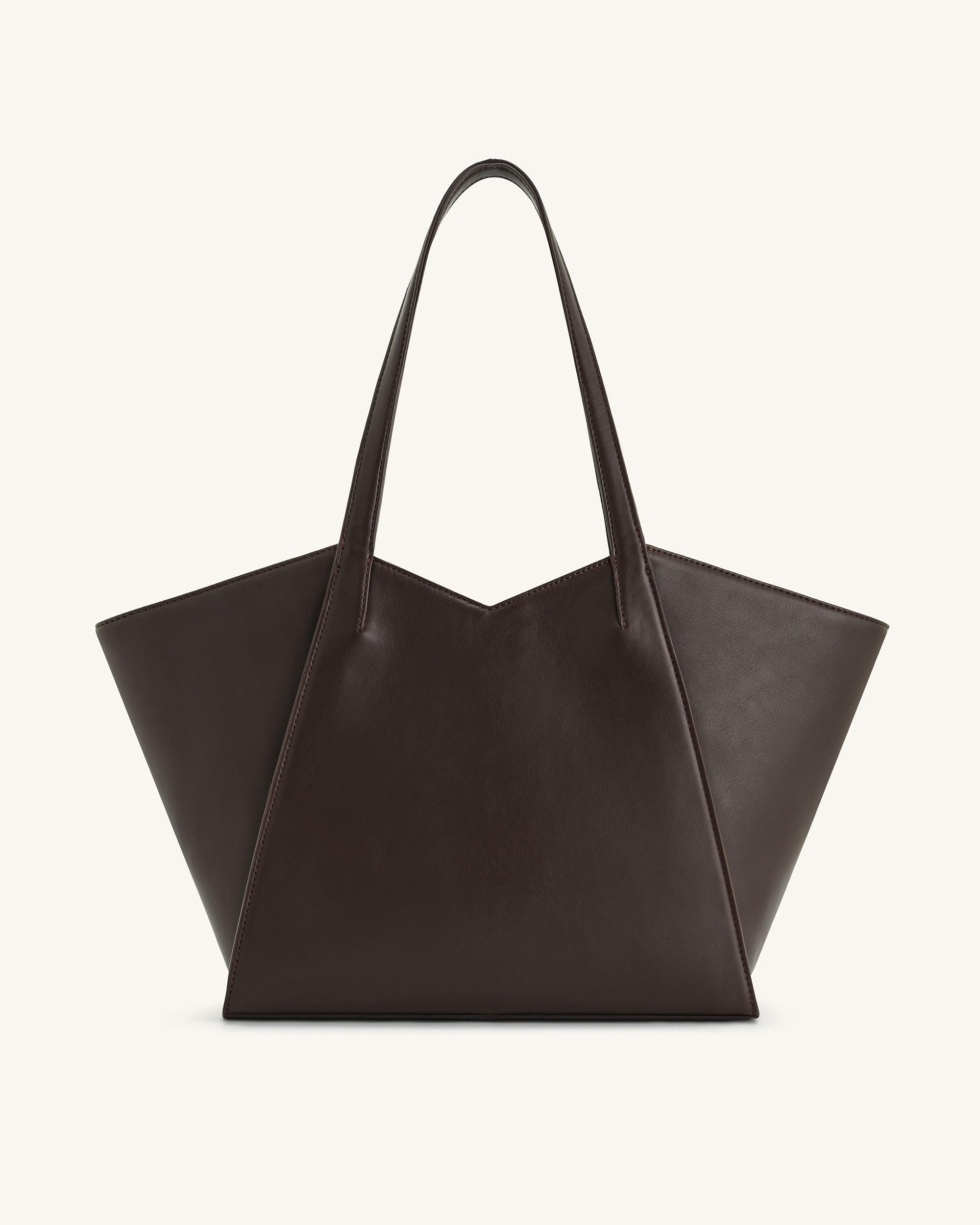 Kiana Large Capacity Tote Bag - Caramel