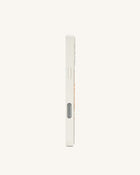 Starfish Artificial Crystal Phone Case - White
