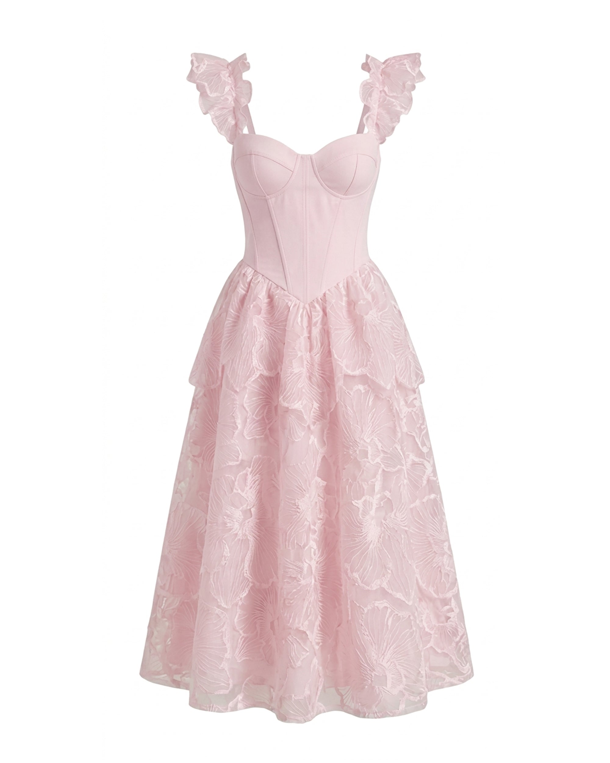 orchid pink midi dress Waterfall Maternity Midi Dress Orchid Pink