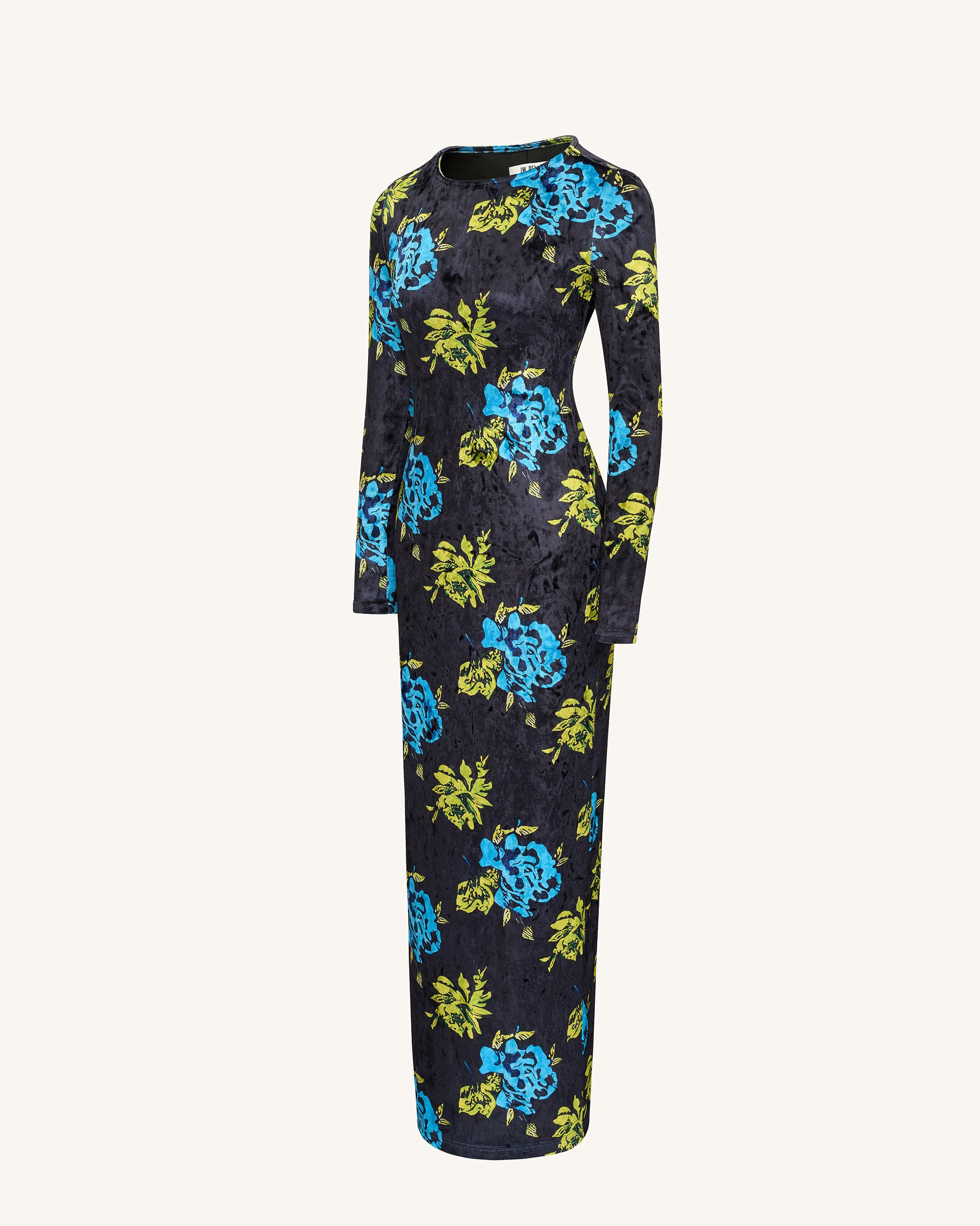 long sleeve multicolor dress Mac Duggal 93724