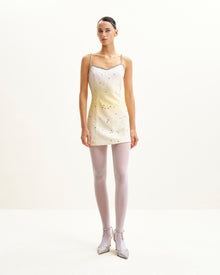 Sophia Crystal Embellished Mini Dress - Multicolor