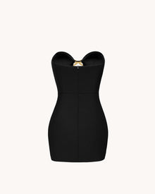 Samantha Cutout Mini Dress - Black