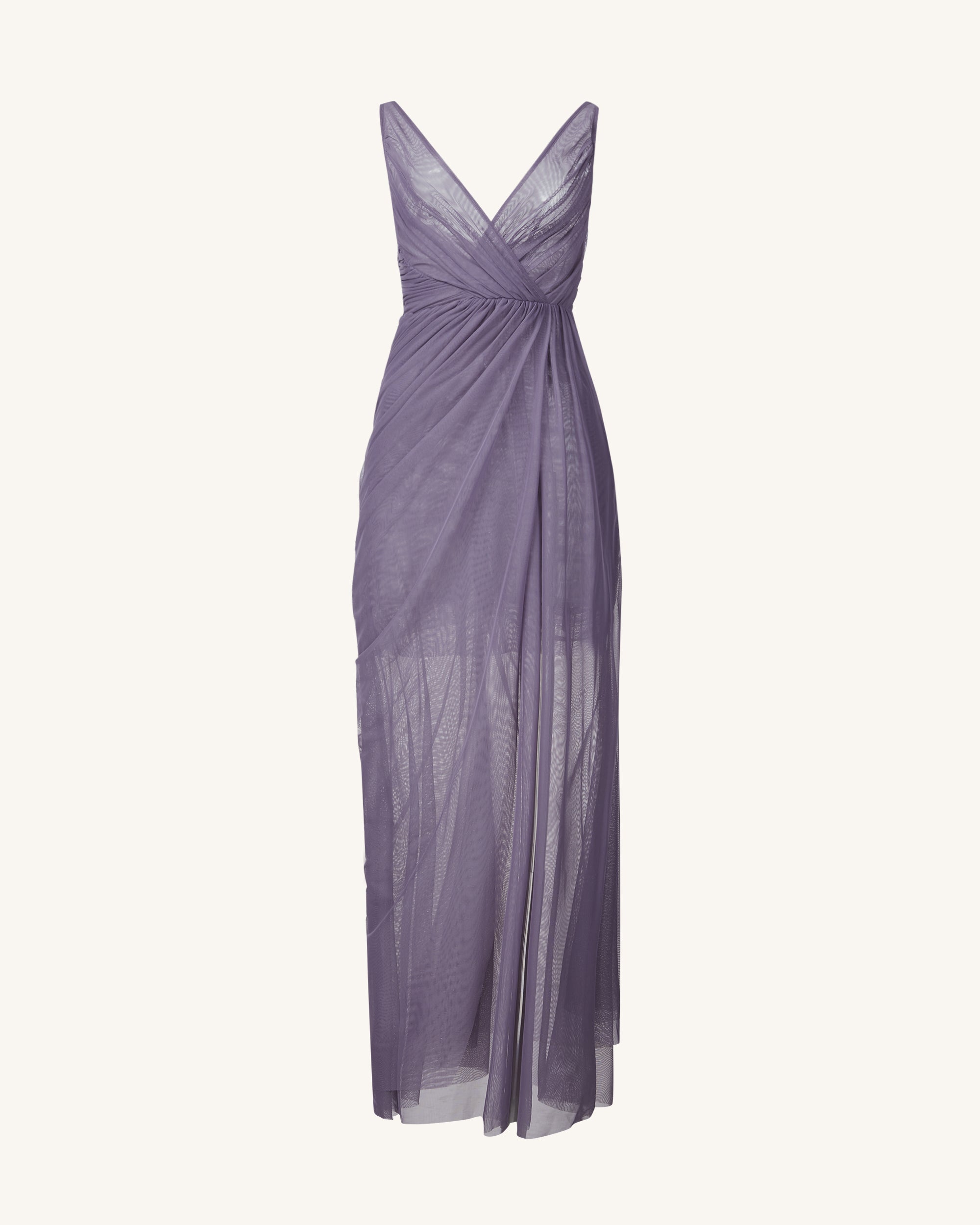 lavender mesh dress Elegant Lavender Mesh Dress