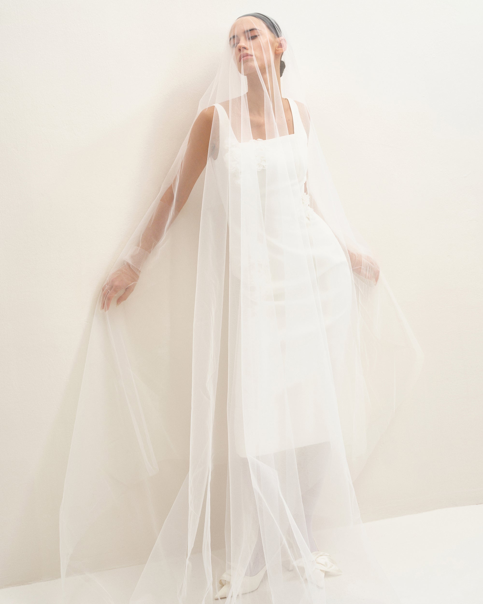 Garden Grace Sheath Dress - White