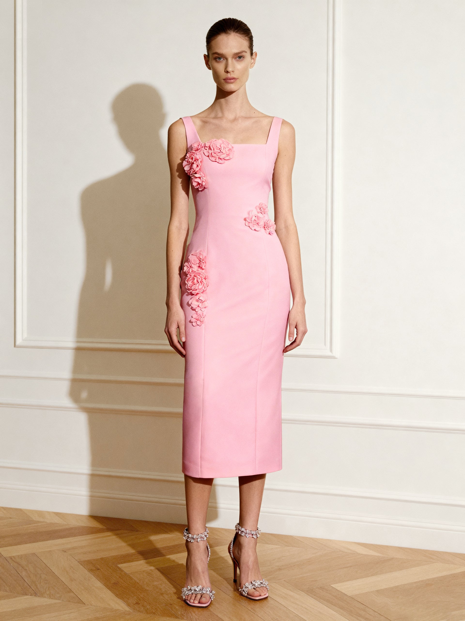 pink sheath dress Garden Grace Sheath Dress