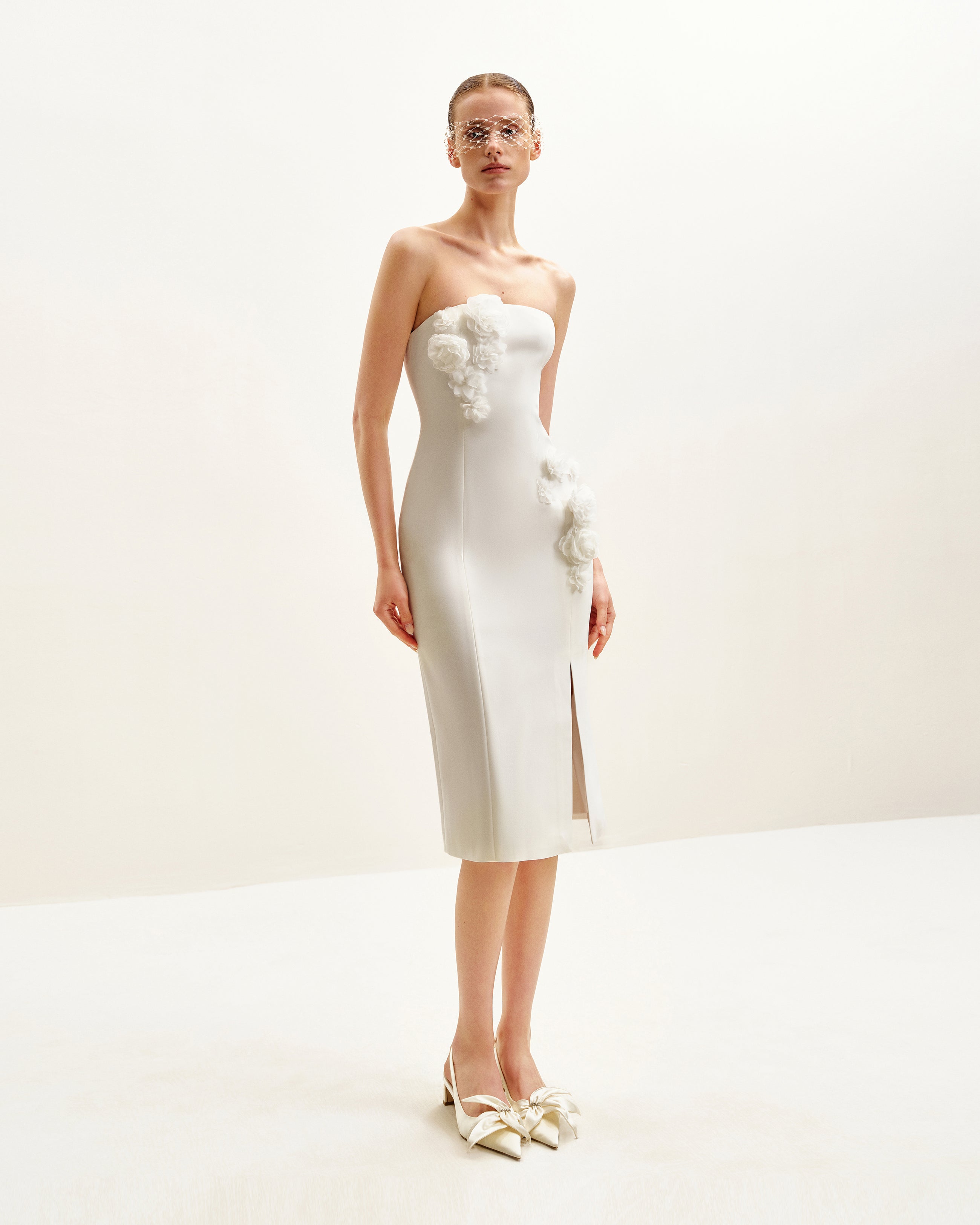Petal Perfection Cocktail Dress - White | JW PEI Petal Perfection Cocktail Dress - White | JW PEI