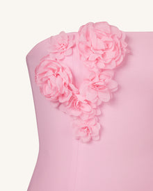 Petal Perfection Cocktail Dress - Pink