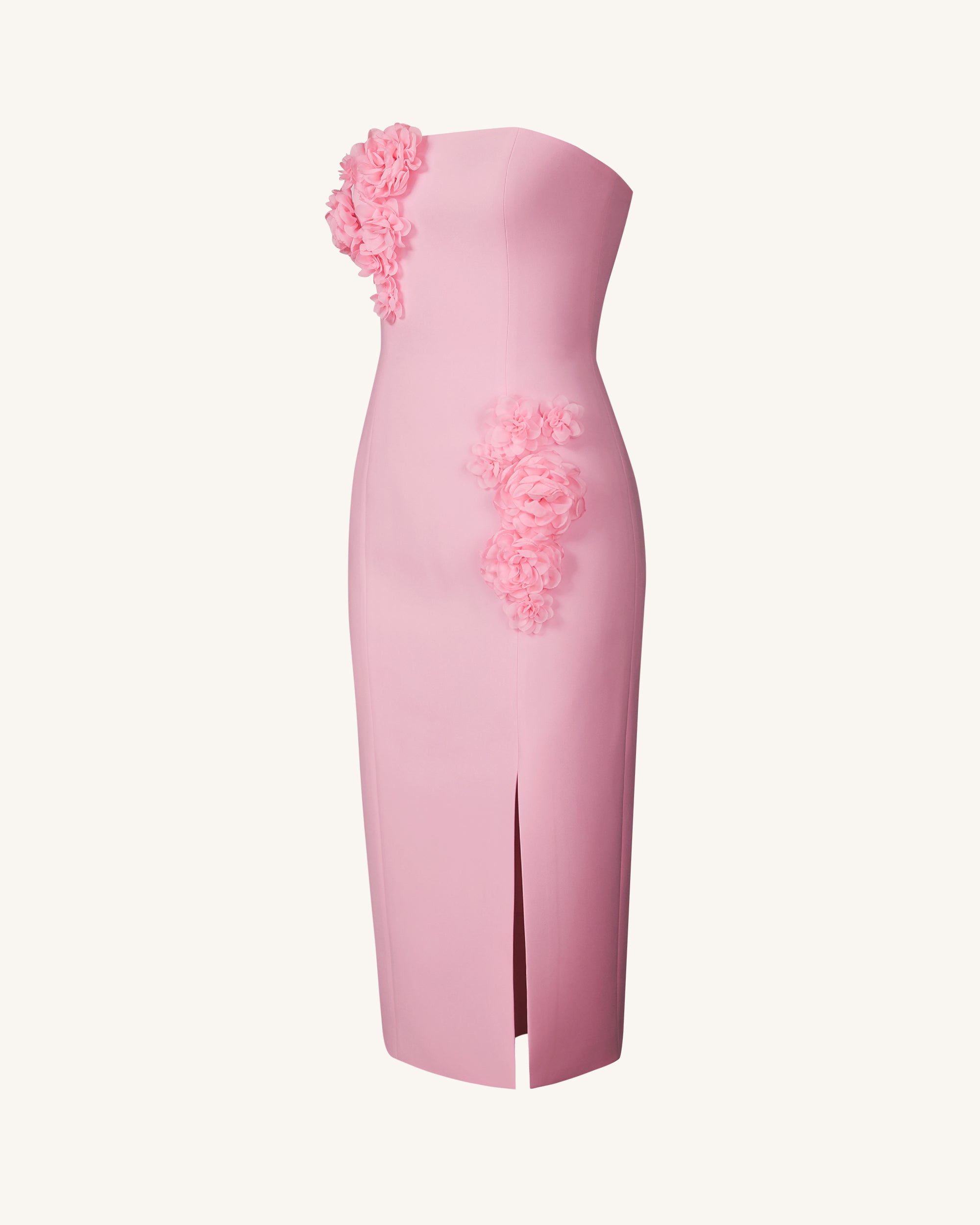 j.ing petal pink princess dress Pink off the shoulder garden dress
