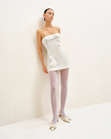 Blossoming Elegance Strapless Dress - White 4 | US Blossoming Elegance Strapless Dress - White 4 | US