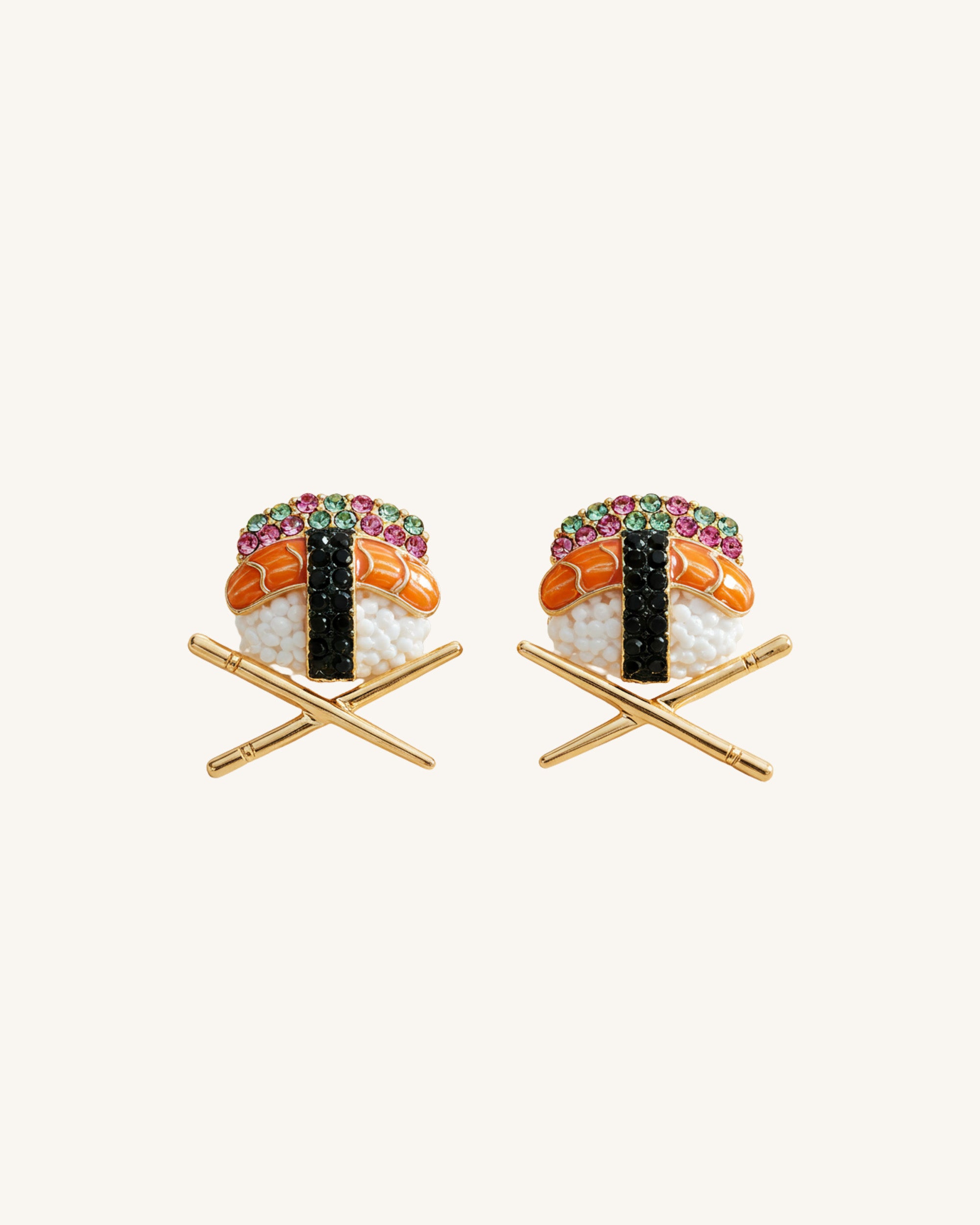 Sushi Earrings - Multicolor