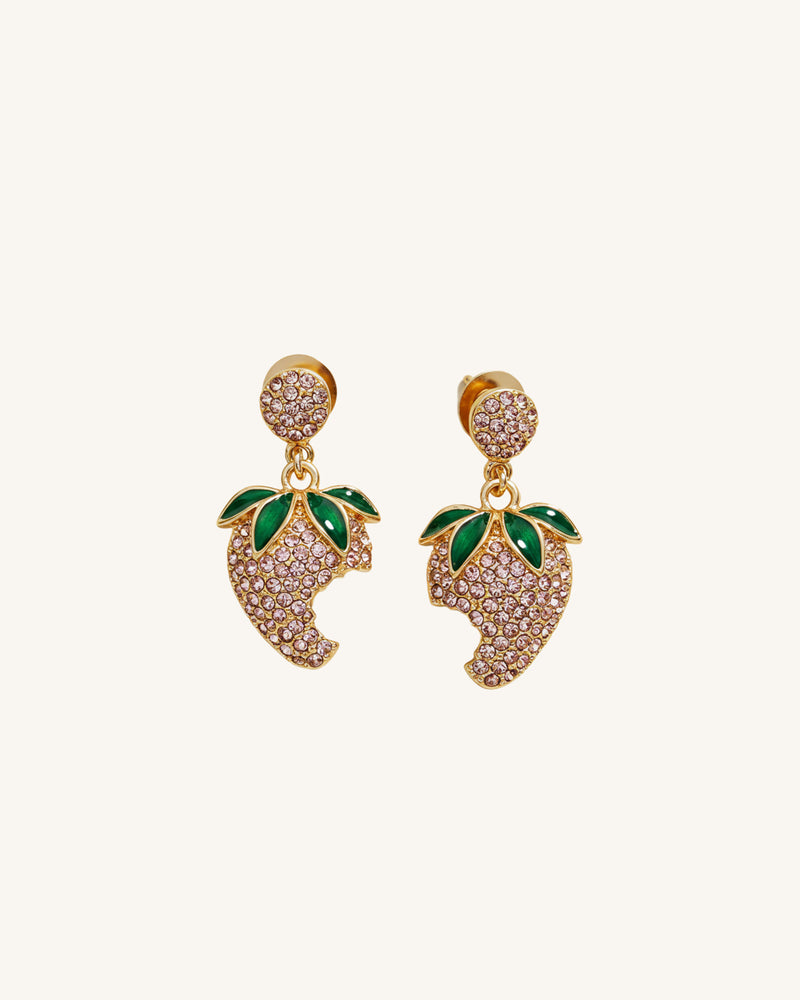 Strawberry Earrings - Multicolor
