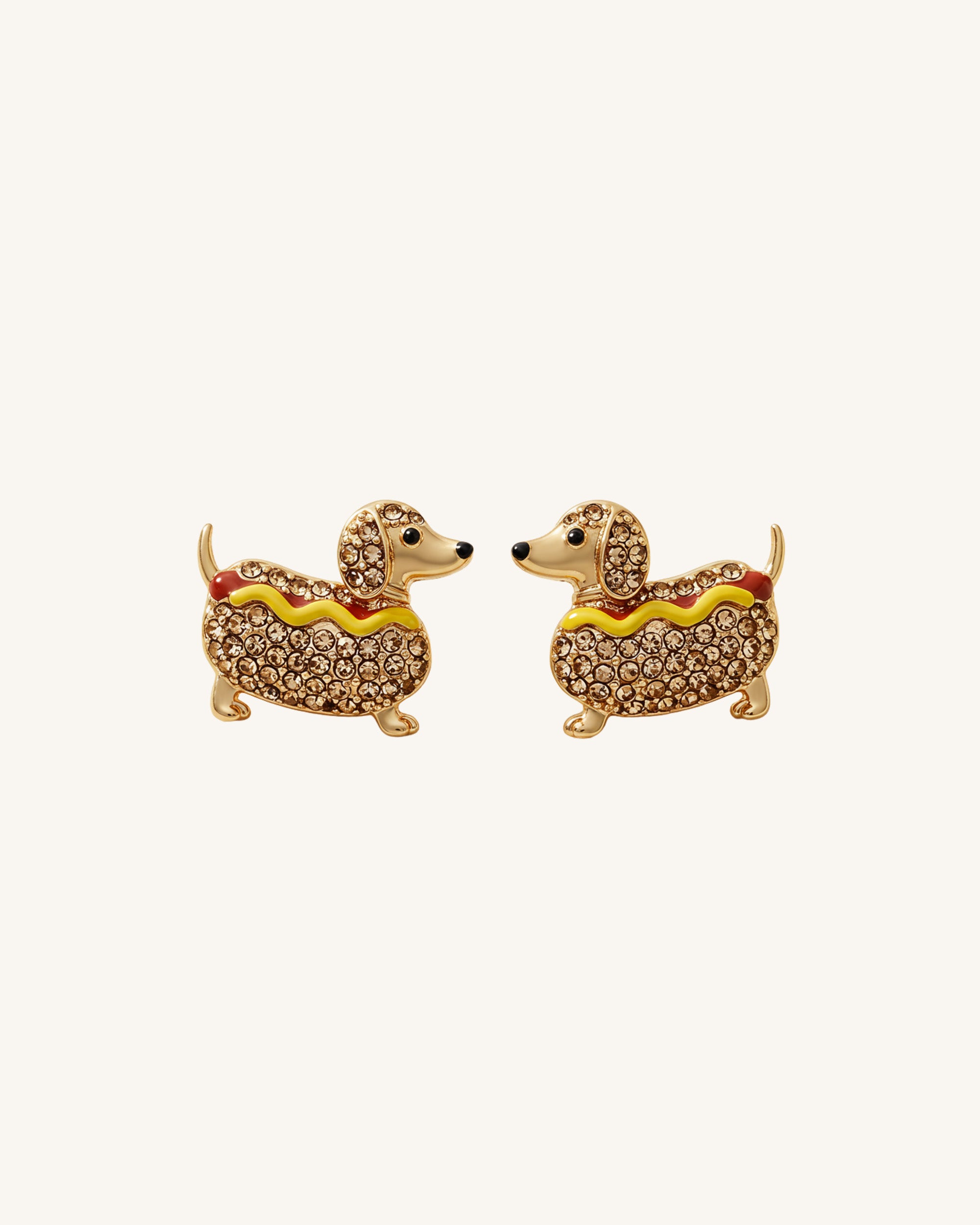 Tennis Ball Earrings - Multicolor