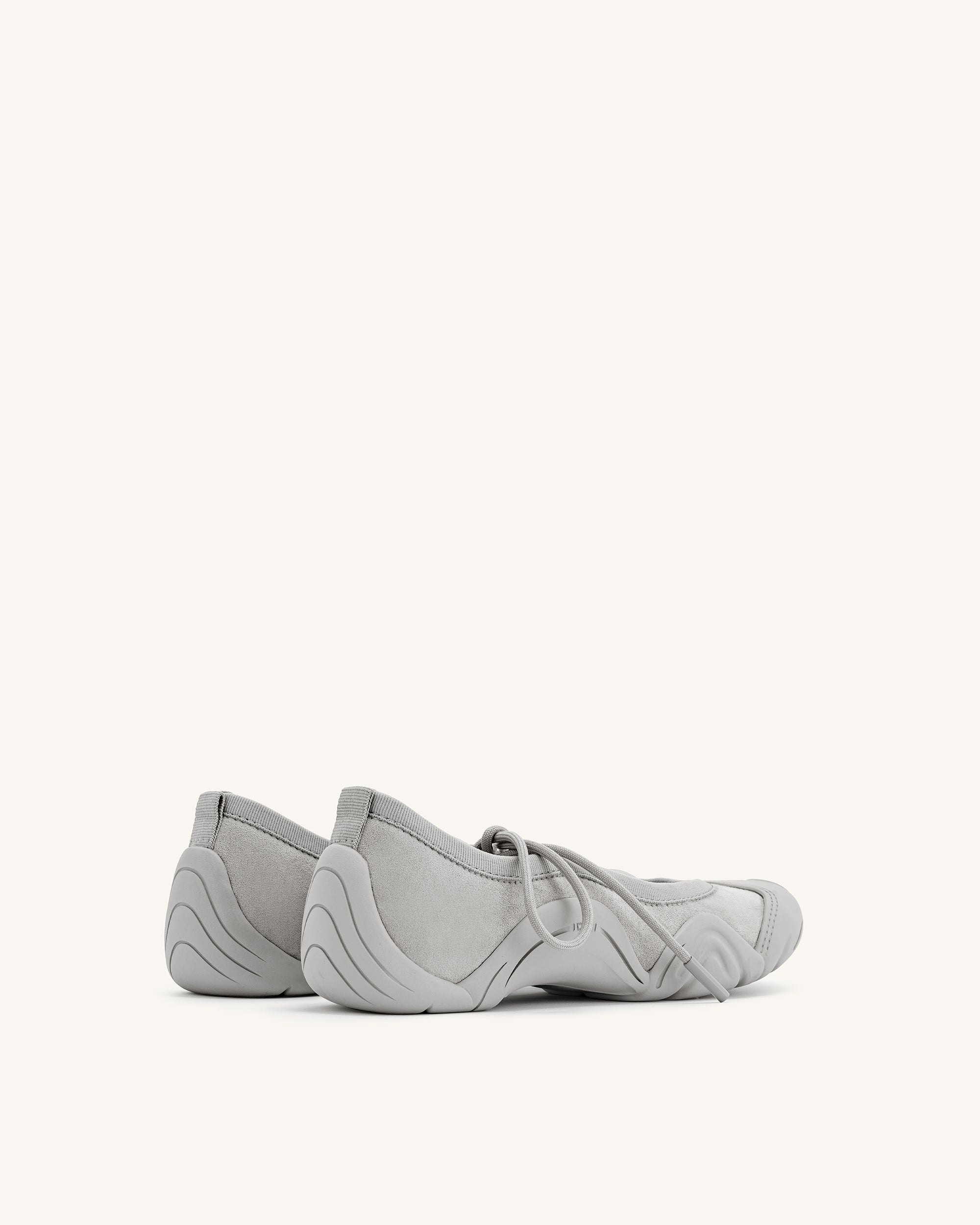 【美品】JW PEI / Ballerina スニーカー Caitlin Lace-up Ballerina Sneakers - Pink | JW PEI