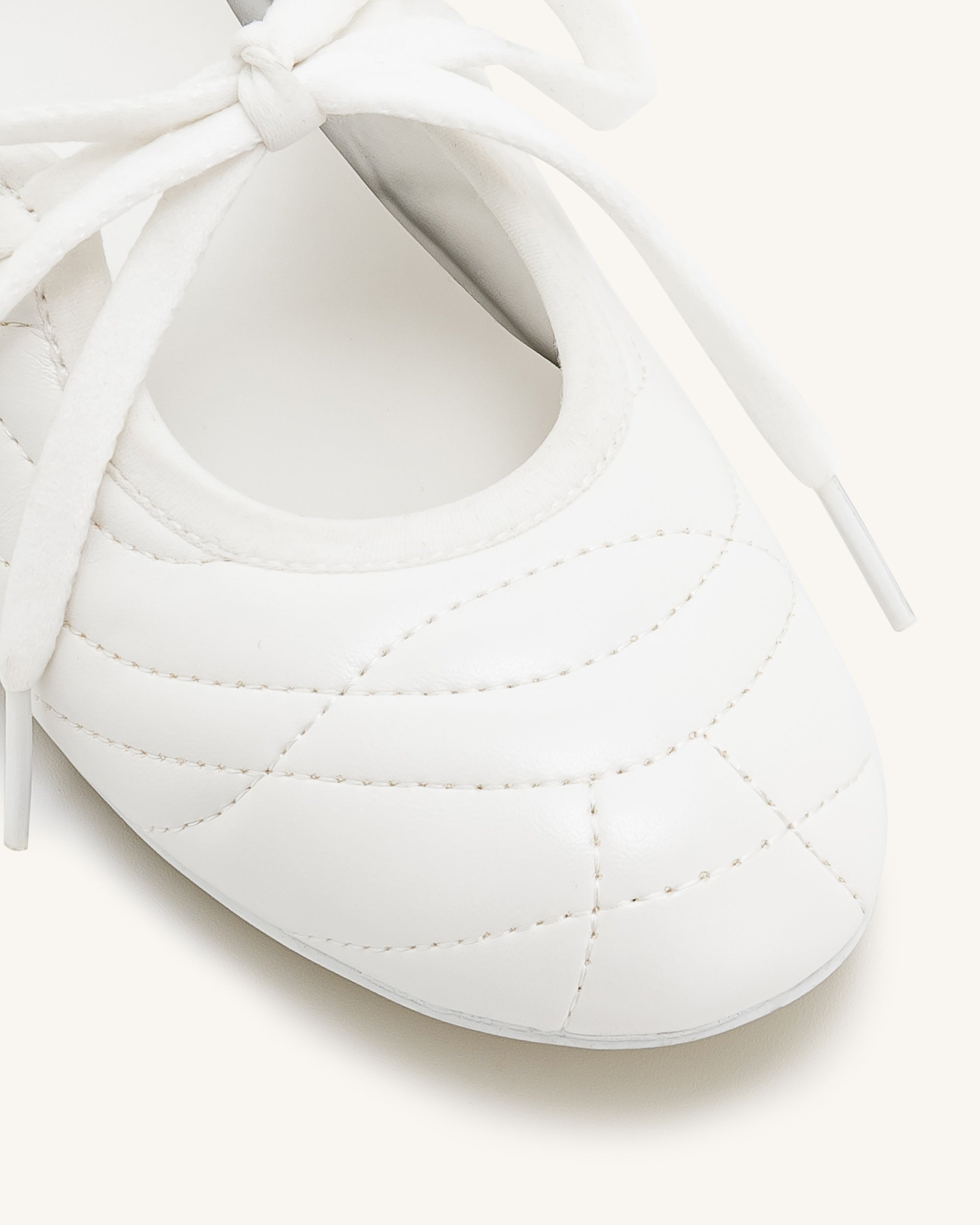 White lace ballet flats hotsell