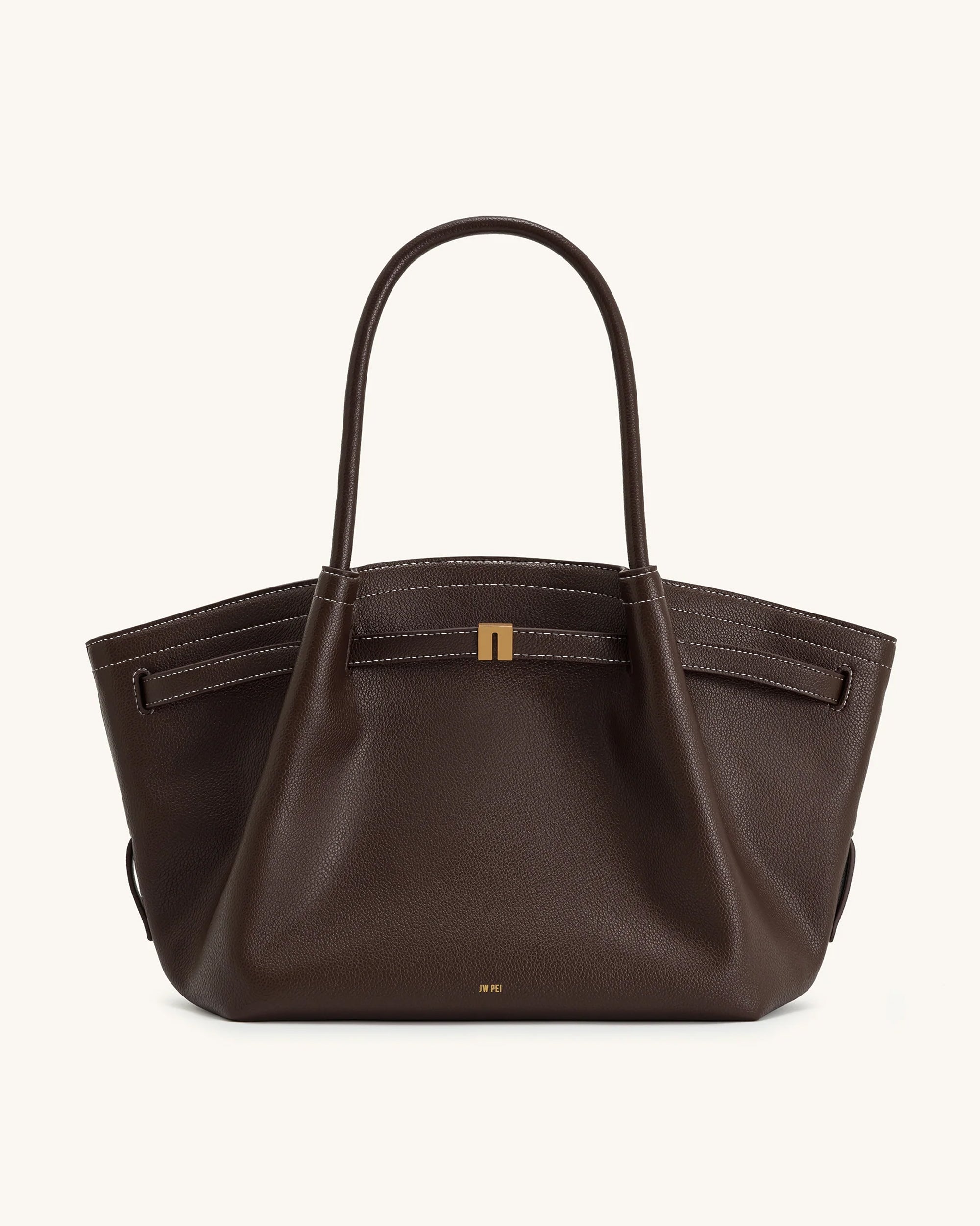 バッグ hana Hana Large Tote Bag - Dark Brown | JW PEI
