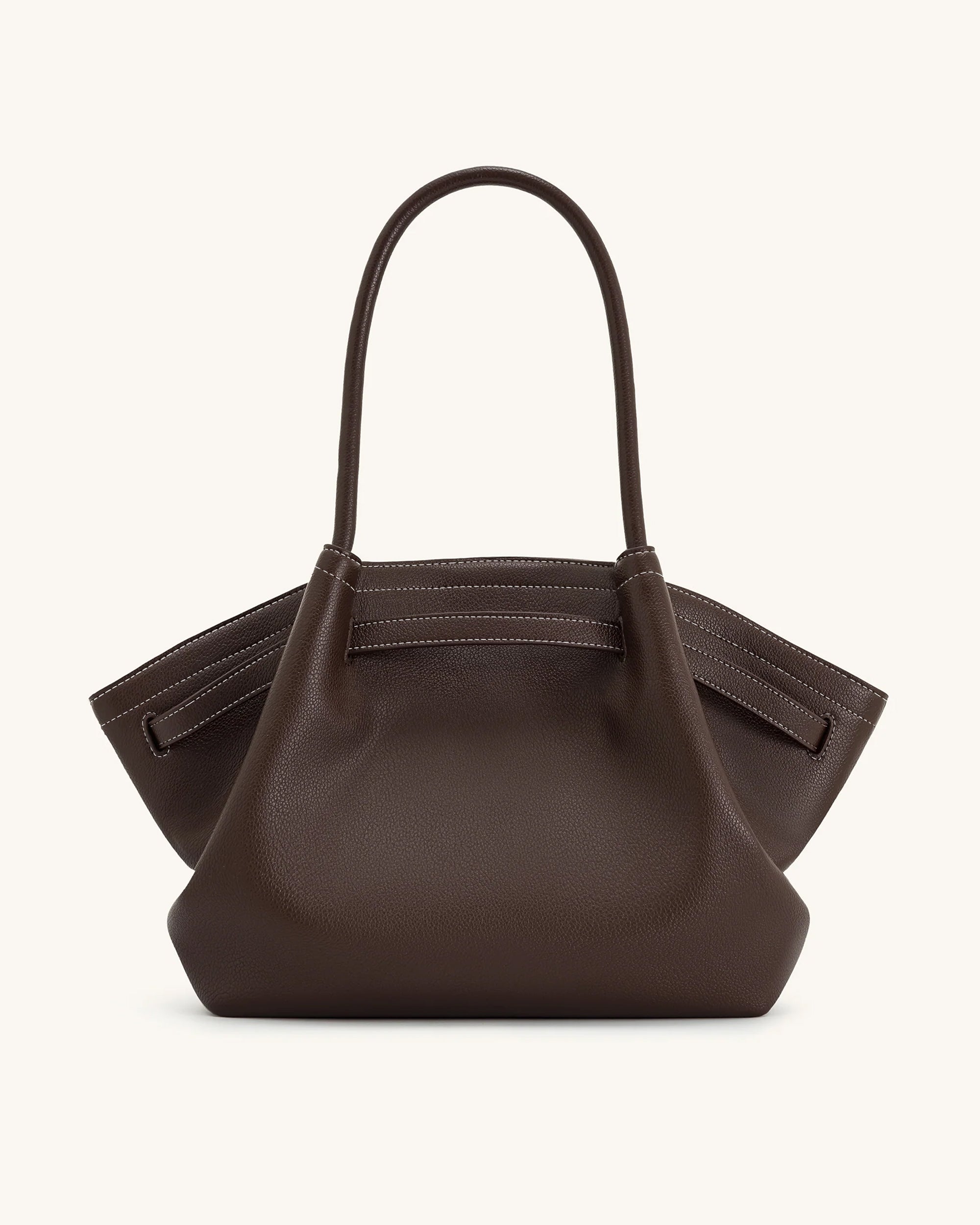 Hana Large Tote Bag - Dark Brown | JW PEI