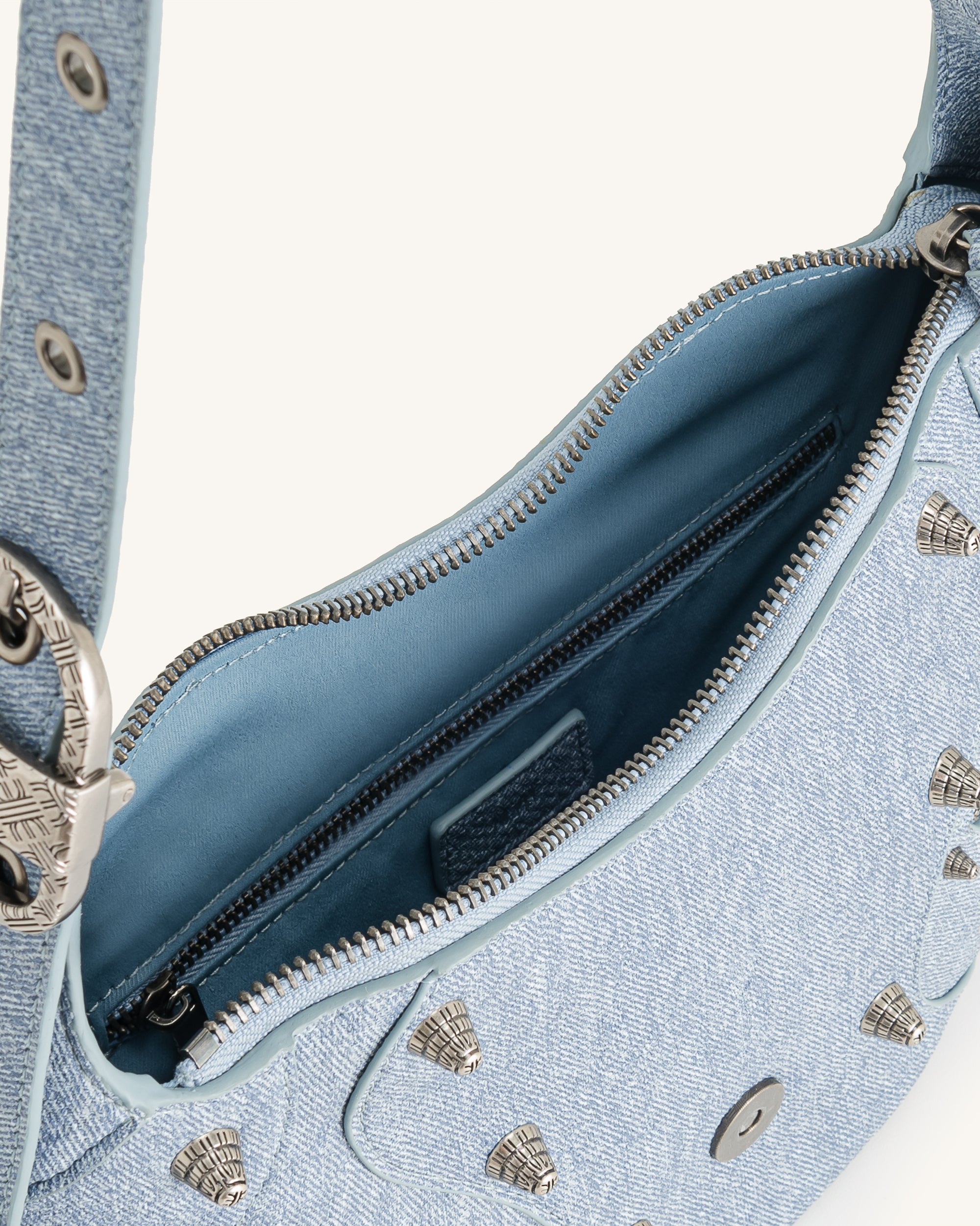 最大の割引 Blue - Bag Shoulder Embossed Denim Tessa | PEI JW バッグ