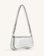 Joy Metallic Shoulder Bag - Silver